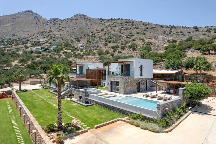 Villa für 6 Personen mit Balkon/Terrasse in Elounda, Lasithi