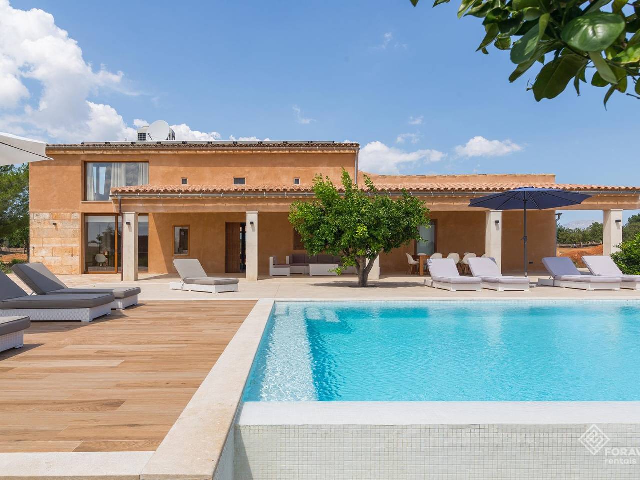 Can Tano - Spektakuläre Villa mit Pool am Stadtrand von Inca in Inca, Mallorca Inselmitte