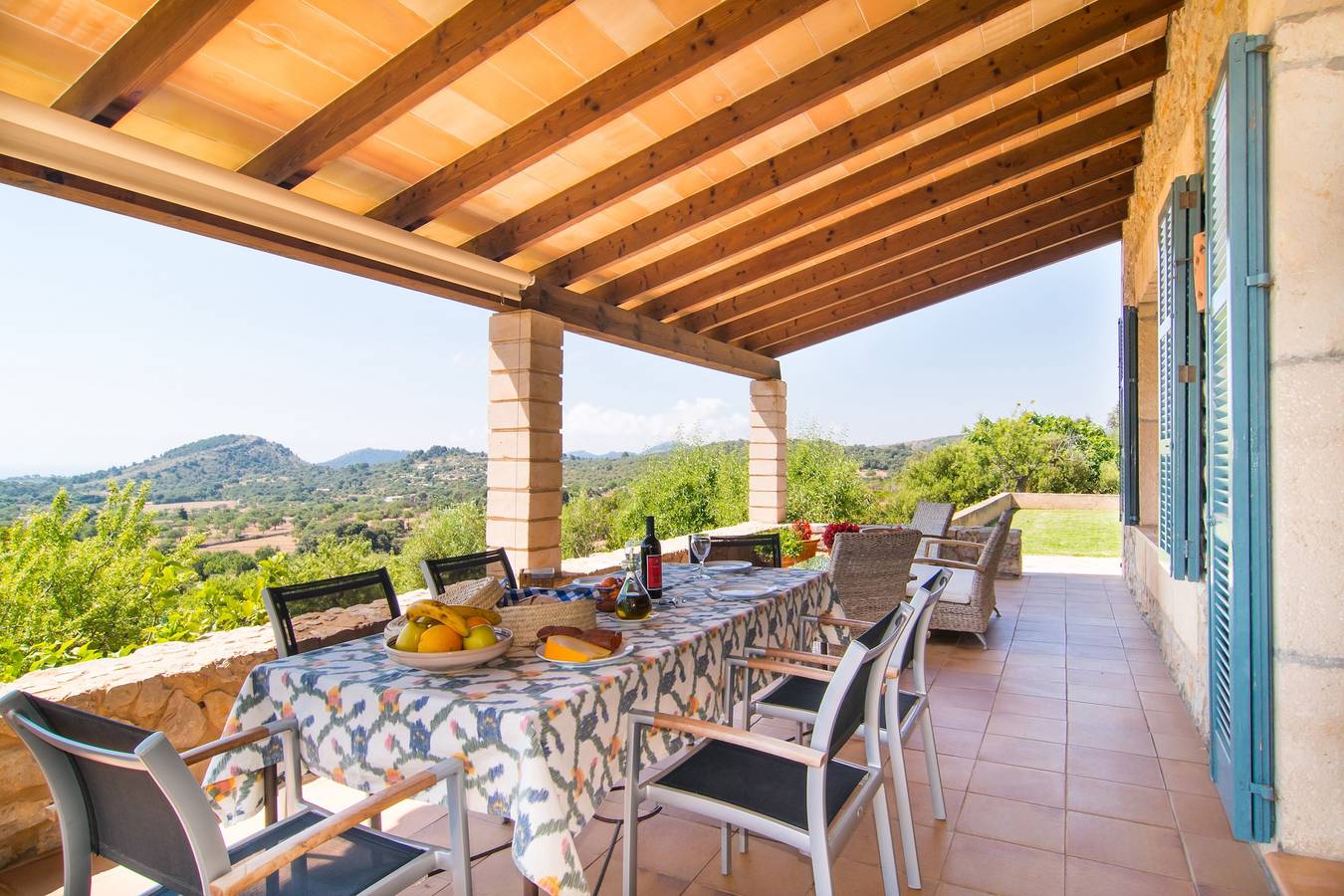 Lichtdurchflutetes Ferienhaus "Finca Es Serva" mit Garten, Pool in Son Servera, Mallorca Osten