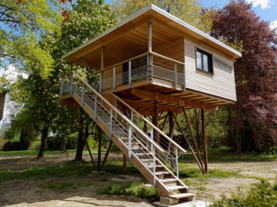 Camping La Tour Du Stock - Insolite 4 personnes - Chênes in Langatte, Sarrebourg