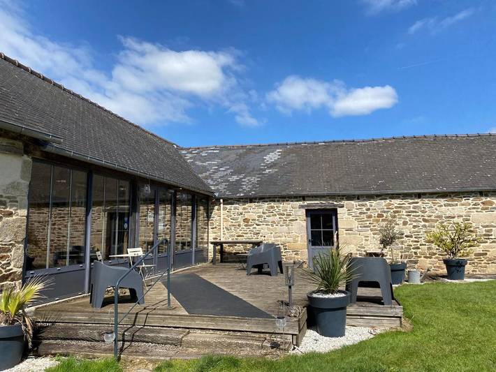 Chambre d’hôte pour 5 personnes, avec jardin ainsi que piscine et jacuzzi en Cotes-d'Armor - 4