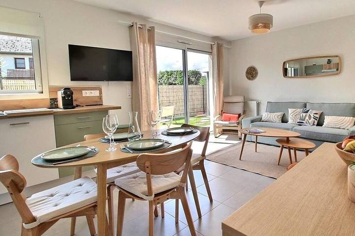 Location de vacances pour 4 personnes, avec jardin et terrasse à Saint-Cast-le-Guildo