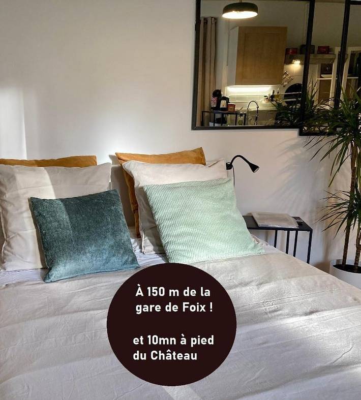 Appart’hôtel pour 2 personnes à Foix