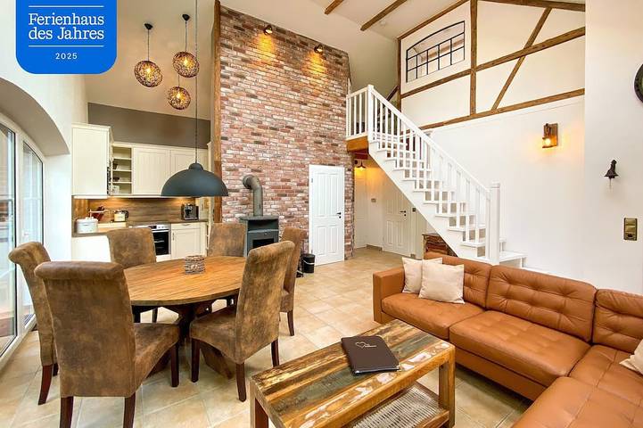 Ferienhaus für 6 Personen, mit Terrasse und Sauna sowie Garten in Hage