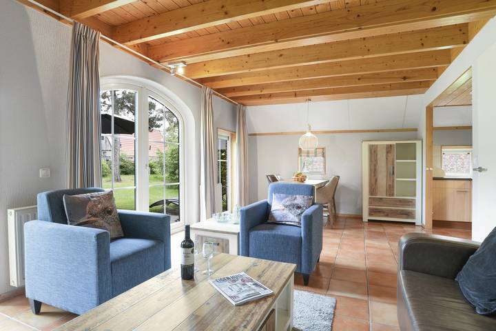 Bungalow für 4 Personen, mit Sauna und Balkon/Terrasse sowie Terrasse in Overijssel - 3