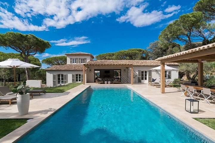 Villa pour 10 personnes, avec terrasse et jardin à Saint-Tropez