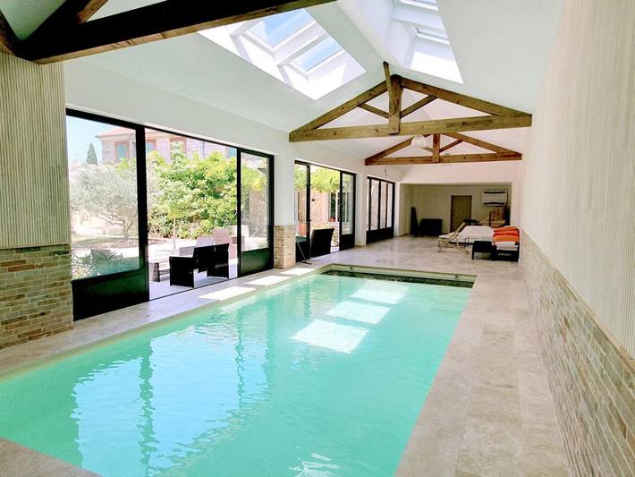 Casa de vacaciones para 15 personas, con jardín y piscina - 1