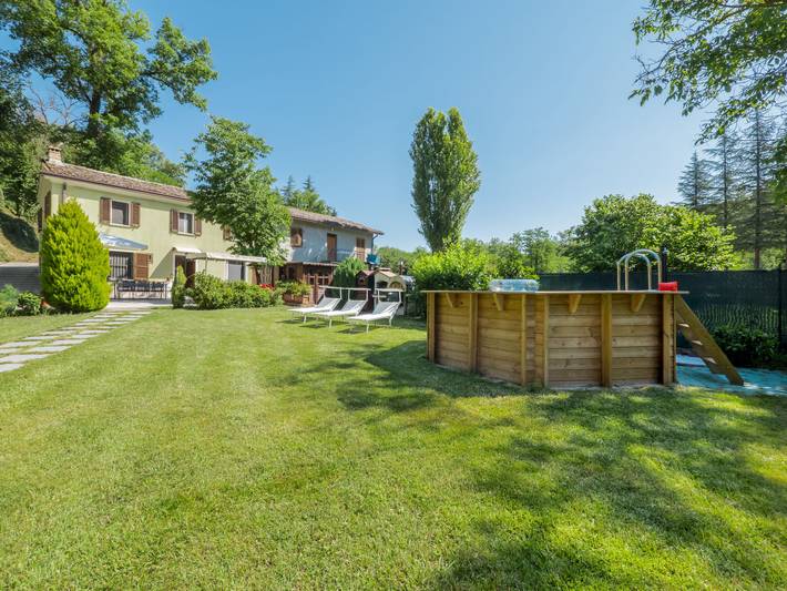 Villa per 8 persone, con giardino e sauna nonché idromassaggio in Montefeltro