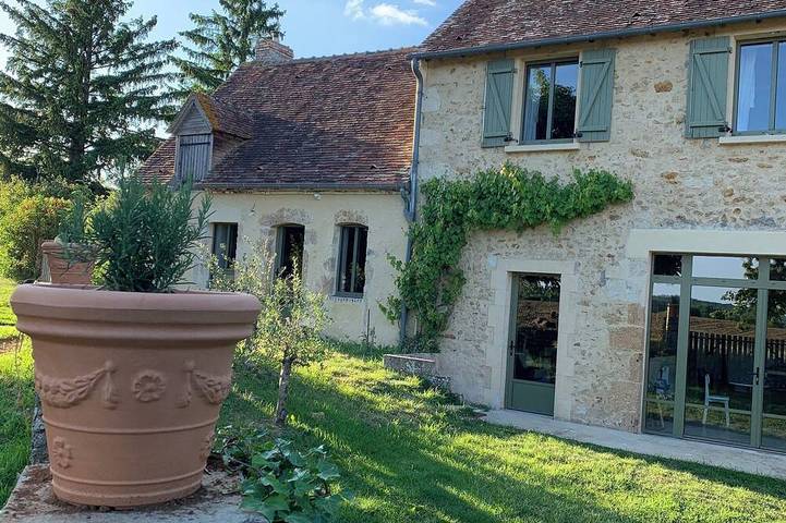 Gîte pour 11 personnes à Le Gué-de-la-Chaîne