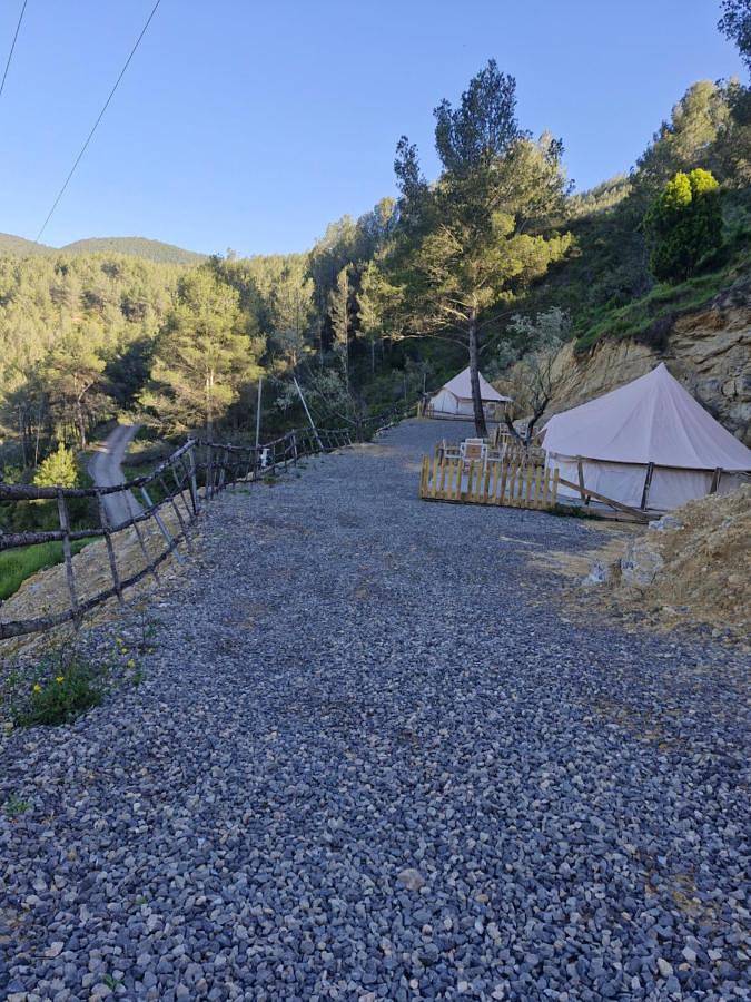 Location de vacances pour 4 personnes, avec jardin ainsi que vue et terrasse à Montanejos - 4