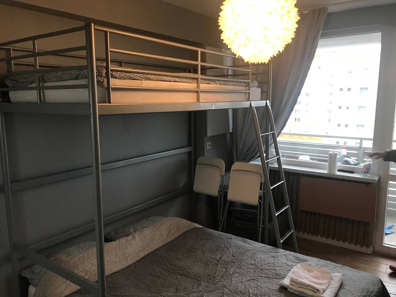 Ganze Ferienwohnung, Traum Meerblick / 1.Reihe Strand / Meerblick Balkon /Misdroy Strand / Seebrücke / Zentrum nah/ Top Lage/Hochbett 3 Pers. in Międzyzdroje, Misdroy (Gemeinde)