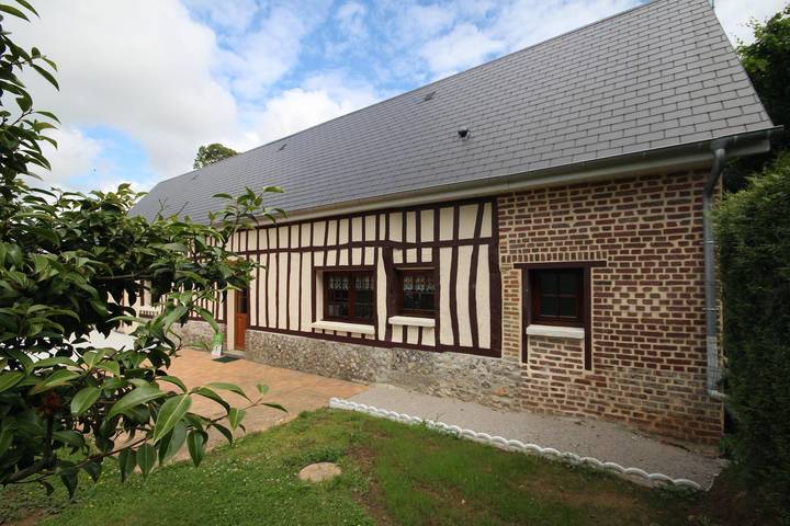 Maison de vacances pour 4 personnes, avec Terrasse et Jardin à Goderville
