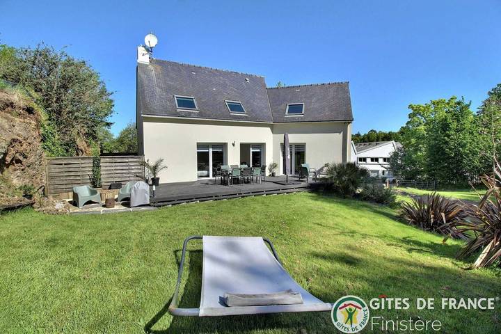 Maison de vacances pour 8 personnes, avec jardin à Quimper