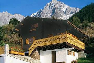 Chalet für 6 Personen, mit Garten und Balkon in Chamonix