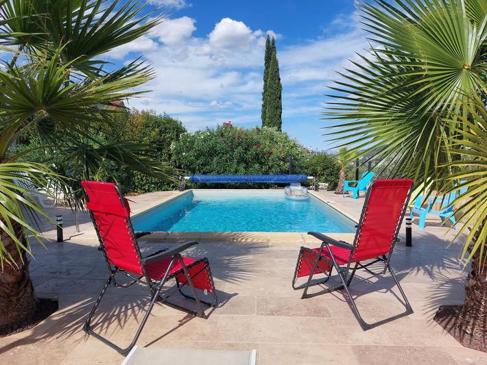 Location de vacances pour 8 personnes, avec jardin et terrasse à Vidauban - 2