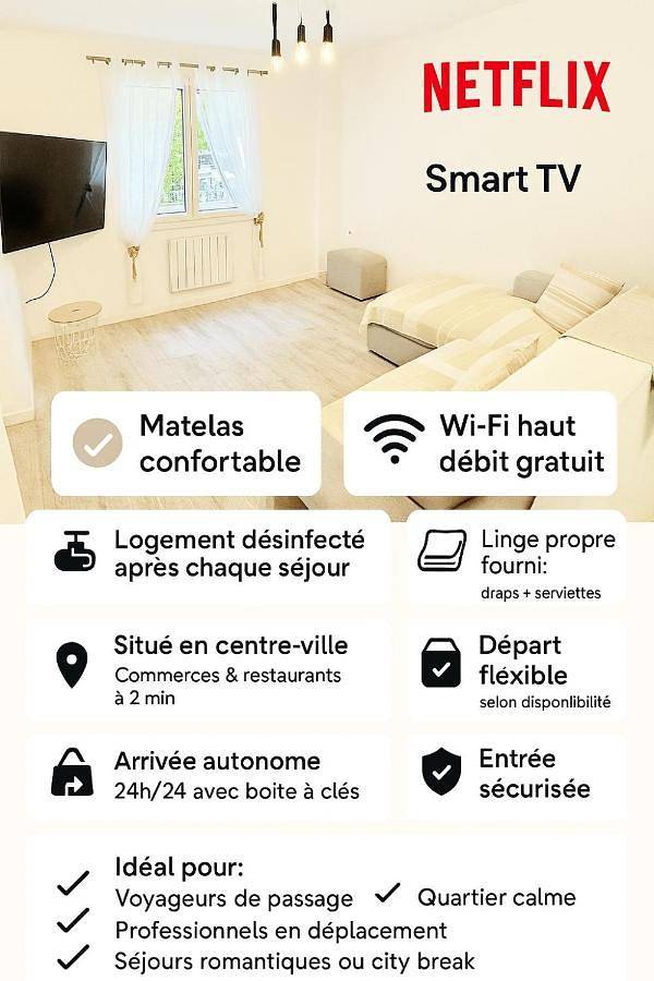 Appartement de vacances pour 4 personnes