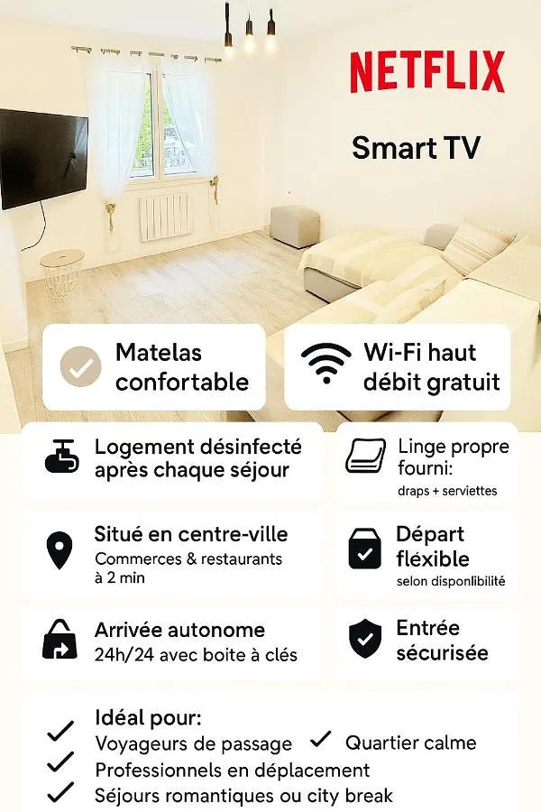 Apartamento de vacaciones para 4 personas - 1