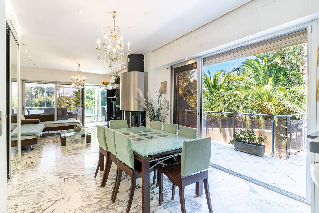 Californian villa with pool in Biot in Biot, Cannes und Umgebung