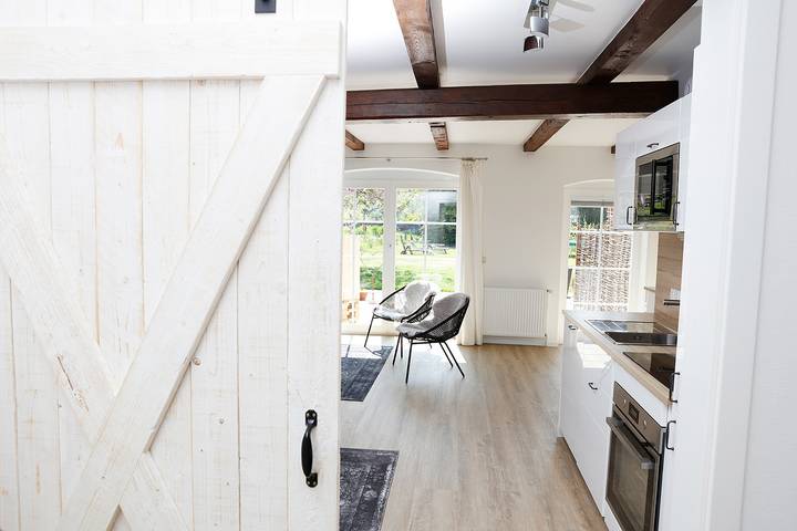 Ferienwohnung für 5 Personen, mit Garten und Sauna sowie Terrasse in Lemkendorf