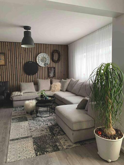 Ferienwohnung für 4 Personen, mit Terrasse und Garten, mit Haustier