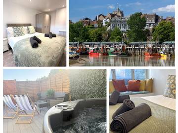 Gîte pour 2 personnes, avec jacuzzi et jardin à Rye