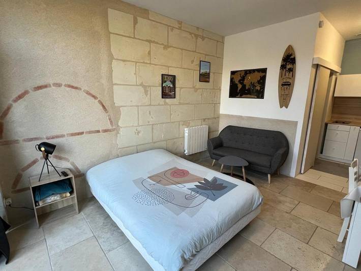 Gîte pour 2 personnes, avec terrasse à Rivarennes - 3