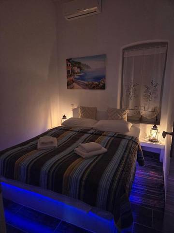 Gîte pour 4 personnes, avec vue et balcon dans Kithnos Chora