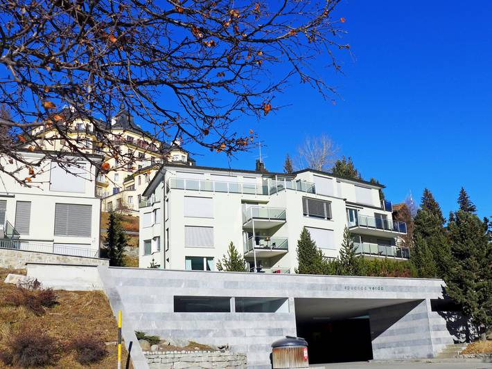 Ganze Wohnung, Chesa Spuonda Verde 1.7 in St. Moritz 3 Bad, St. Moritz