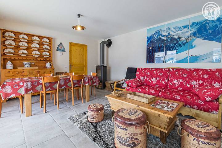 Chalet pour 6 personnes, avec Terrasse à Hauteluce - 3