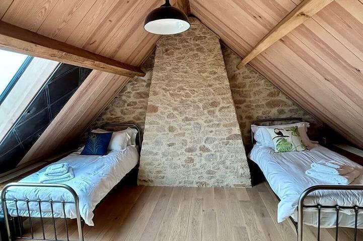 Le Penty – Außergewöhnliches Ferienhaus mit atemberaubendem Meerblick in der Bretagne in Esquibien, Audierne
