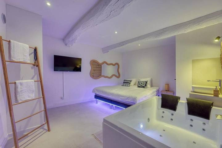Appartement de vacances pour 2 personnes, avec jacuzzi