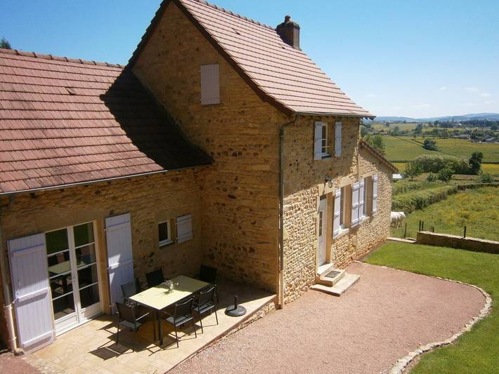 Gîte pour 5 personnes, avec Terrasse et Jardin