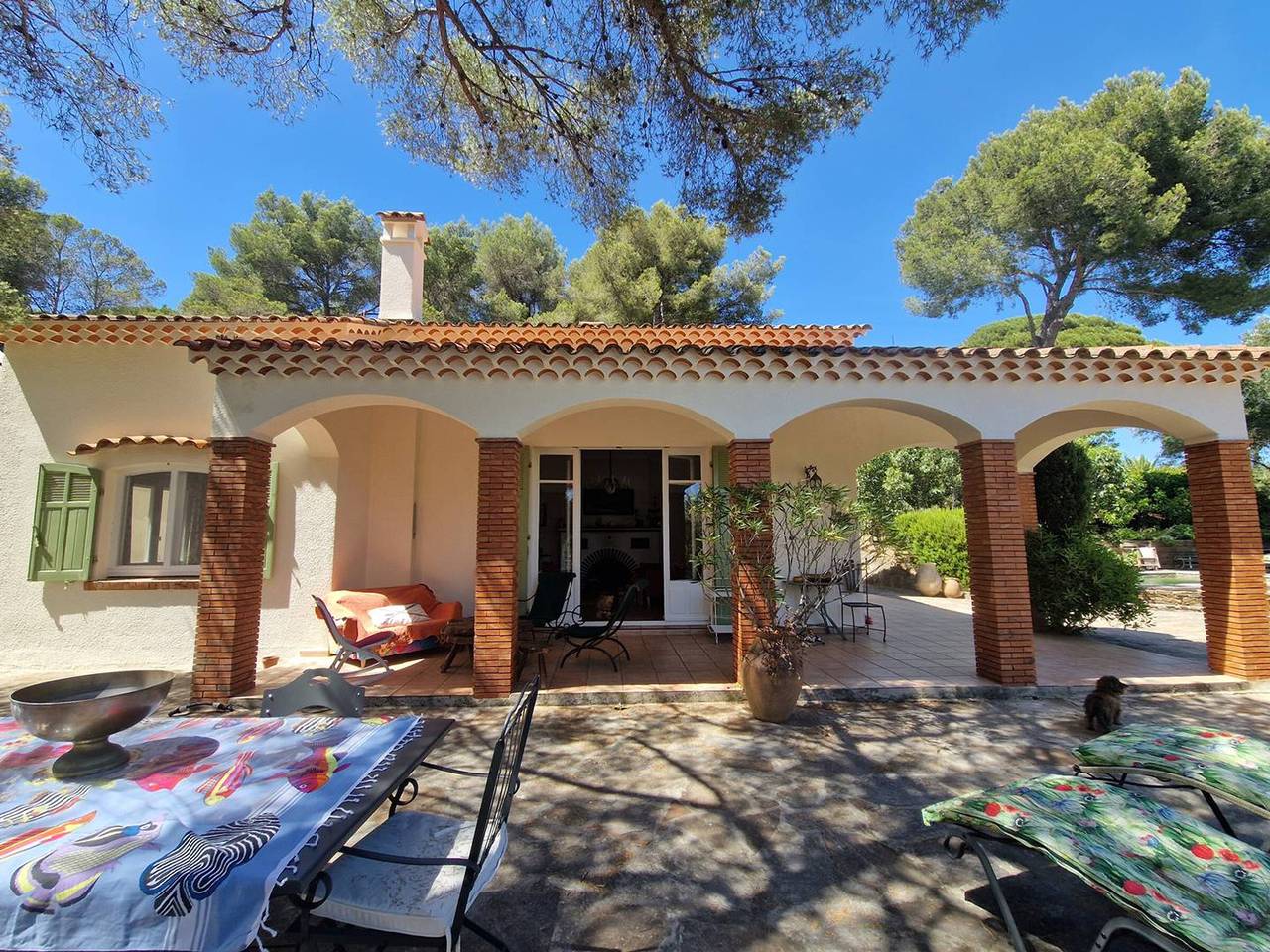 Ruhige Villa mit Klima und Pool in Cavalaire-sur-Mer, Parc national Port-Cros
