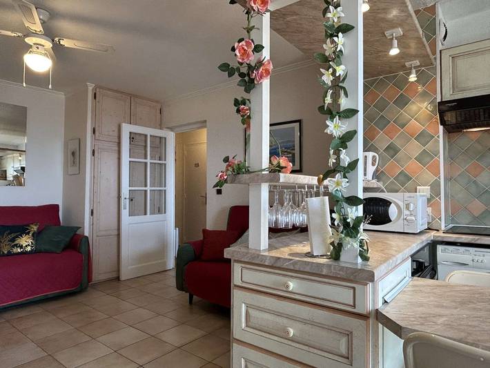 Appartement de vacances pour 4 personnes, avec balcon, animaux acceptés dans les Pyrénées-Orientales