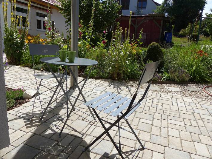 Ferienwohnung für 4 Personen, mit Balkon/Terrasse und Balkon sowie Terrasse und Garten in Neumarkt in der Oberpfalz