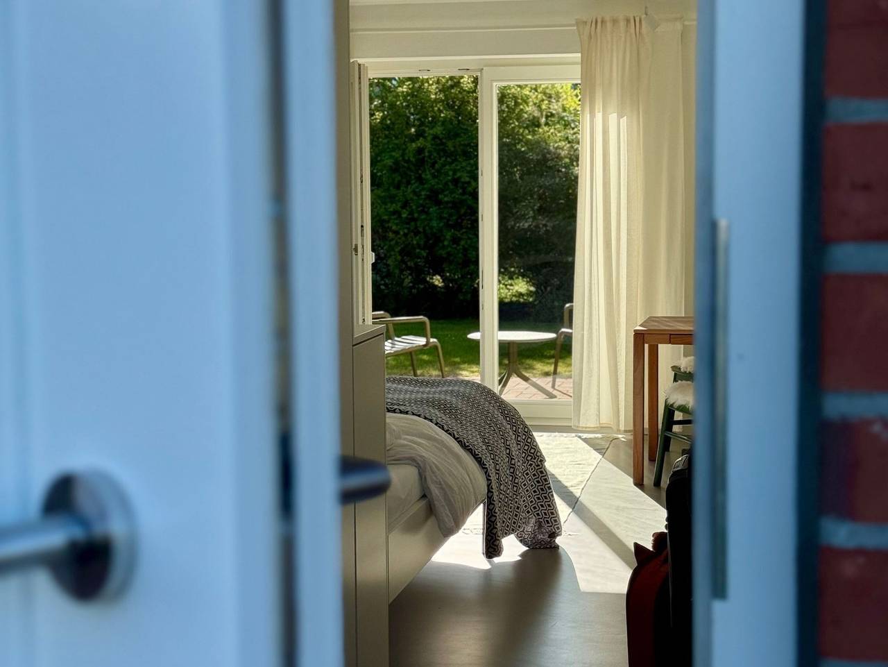 Ganze Ferienwohnung, Nije Haven Bed & Breakfast - Apartment Blau in Wrixum, Föhr