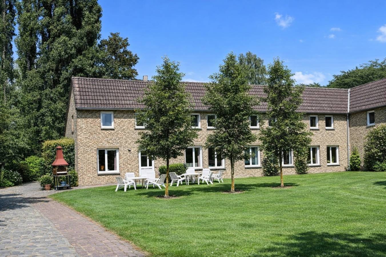 Mooie 25 persoons groepsaccommodatie in Zuid Limburg in Gulpen, Limburg