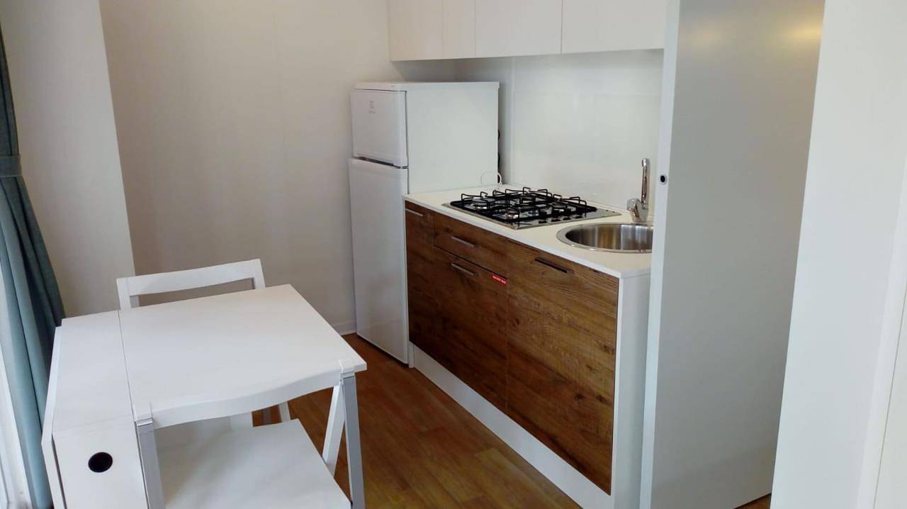 Feriendorf Mare Pineta Mobilehome Viola für 3 Personen in Lido di Spina, Provincia de Ferrara