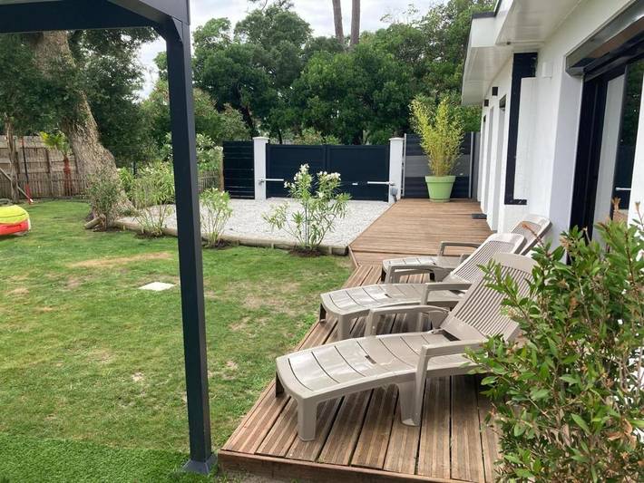 Location de vacances pour 8 personnes, avec piscine et jardin dans Labenne Océan - 2