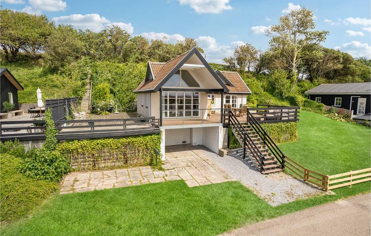 Ferienhaus mit Meerblick für 4 Personen, mit Terrasse und Garten auf Fünen