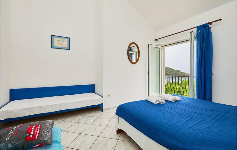 Apartamento de férias inteiro, Apartamento com vista para o mar, com estacionamento, terraço e acesso Wi-Fi in Mala Saplunara, Saplunara