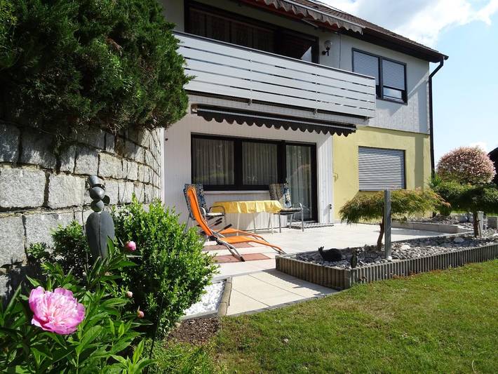 Ferienhaus für 2 Personen, mit Garten und Balkon