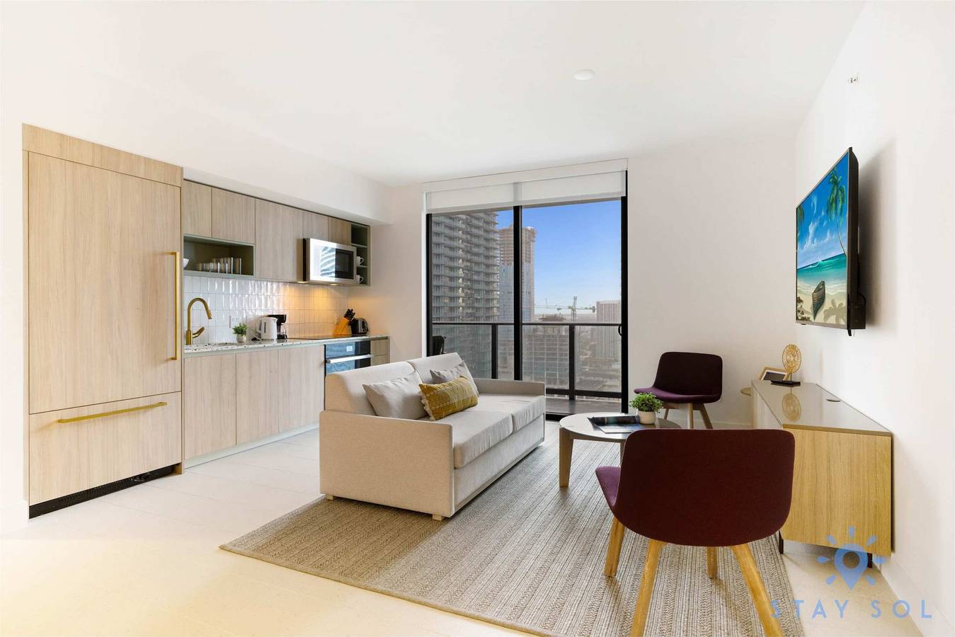 Ganze Wohnung, Ferienwohnung für 6 Personen mit Pool in Miami, Florida