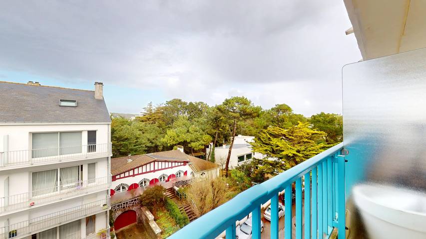 Studio entier, Studio Baulois - Grand balcon & plage 50m in La Baule-Escoublac, Côte d'Amour