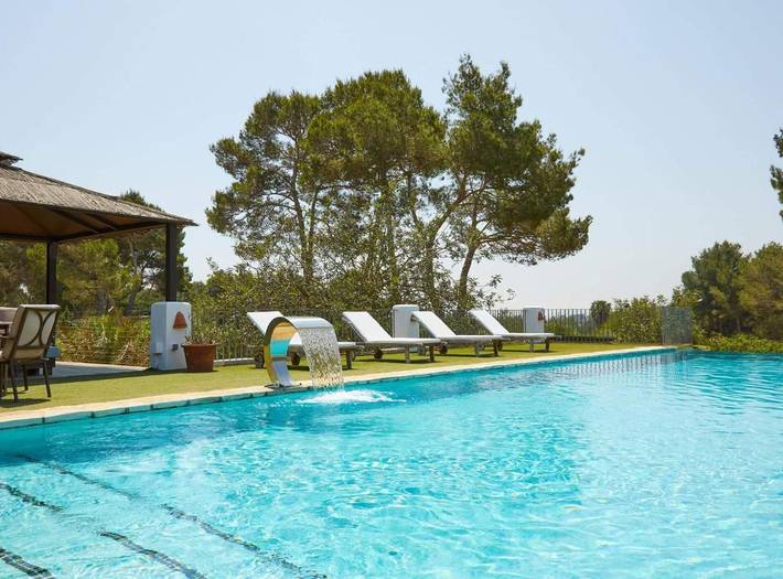 Casa rural para 8 personas, con balcón y piscina en San Rafael de Sa Creu - 2