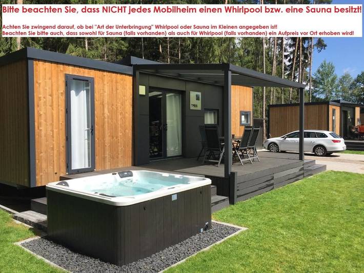 Ferienwohnung für 7 Personen, mit Garten und Whirlpool sowie Sauna