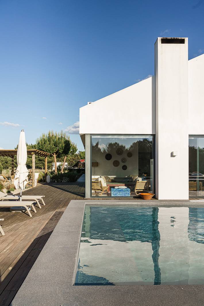 Location de vacances pour 10 personnes, avec jardin et balcon à Comporta - 2