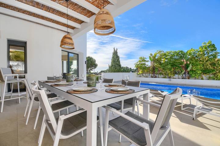 Casa rural para 6 personas, con piscina además de terraza y jardín, Familias con niños en Benisa - 3