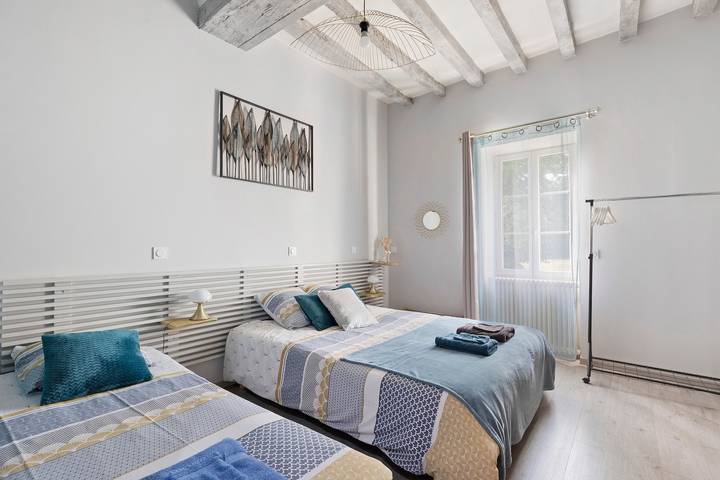 Chambre d’hôte pour 3 personnes, avec jardin, adapté aux familles dans Région de Segré