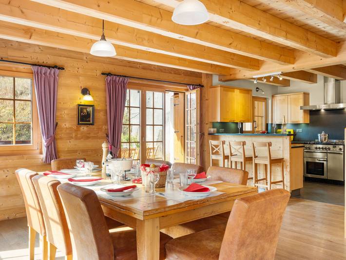 Location de vacances pour 10 personnes, avec terrasse et sauna dans Les Crosets - 4